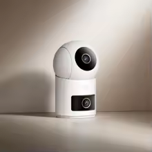 Caméra intelligente Xiaomi 2025, caméra intelligente 4, double objectif, PTZ 360 ° Détection par IA, 5 millions de pixels, WiFi 6, sécurité domestique, application Mi Home