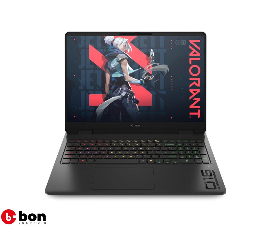 Laptop HP OMEN 16-ap0031nf, 16″ AMD Ryzen™ AI 7 350 avec 16 Go DDR5 et SSD PCIe NVMe 512 Go